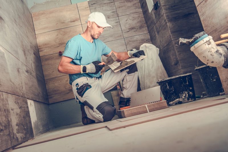 Local Bathroom Cabinets Remodeling pros at work